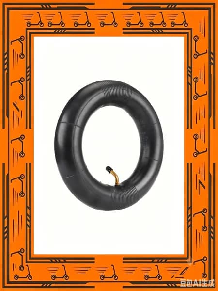 10 inch шина 80/65-6, 10x3.0, черная, 140г, замена для Kugoo