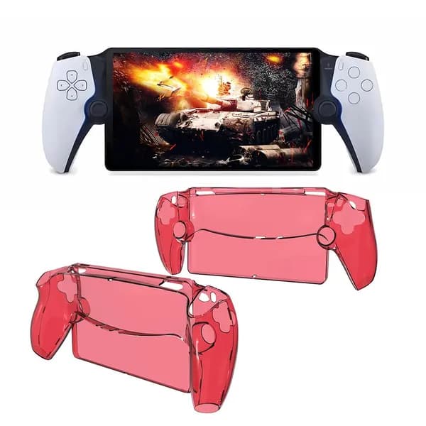 чехол для PlayStation Portal, с удобной формой под руку, красный