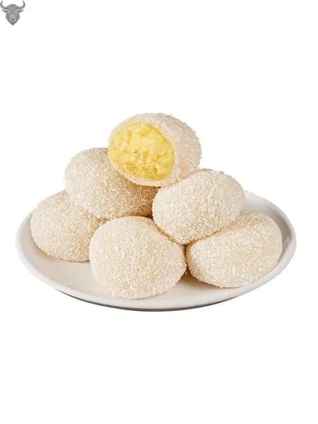 Пирожные-профитроли из моти с дурианом и кокосом, 24 шт., 400 г, мягкие и сладкие