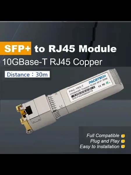 Медный модуль SFP+ RJ45 10Гбит 30м For HORACO