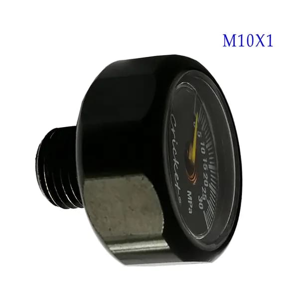 2 шт. 30 МПа резьба M10 * 1 Манометры для высоконапорных насосов PCP-пейнтбола 1-дюймовый мини-манометр для воздуха и дайвинга