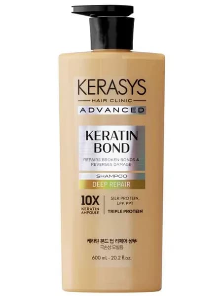Шампунь для ломких, секущихся волос KeraSys Advanced Keratin