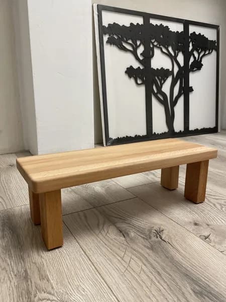 Табурет подставка для ног 40*15*12 Бежевая