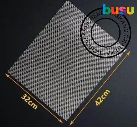 Фильтр для вытяжки кухонный жиропоглощающий алюминиевый, 320х420 мм