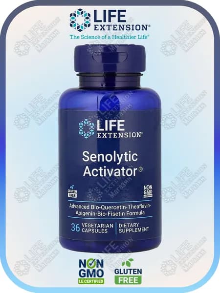 Life Extension сенолитический активатор(Senolytic Activator), 36 вегетарианских капсул