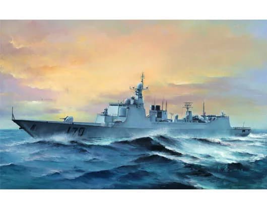 Trumpeter 1/350 Эскадренный миноносец с управляемыми ракетами типа 052 170 ВМС Китая "Ланьчжоу"