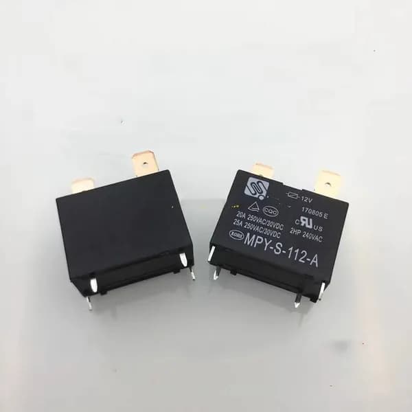 Реле MPY-S-112-A 12V 25A для материнских плат кондиционеров и водонагревателей, 4-контактное, аналог HF102F