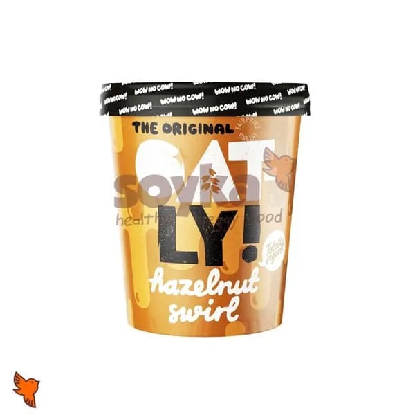 Замороженный растительный десерт Hazelnut Swirl Oatly, 340г
