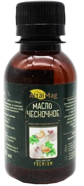 Масло Чесночное АлтайМаг 100мл