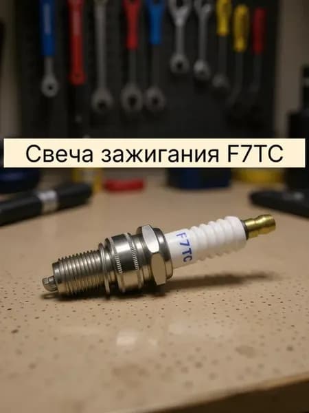 Свеча зажигания Лифан F7TC для 4х-тактного двигателя