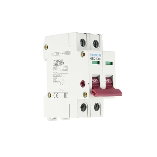 Выключатель нагрузки HSD100S 2PDSS0000C 00063 2 полюса 63А (STANDARD)
