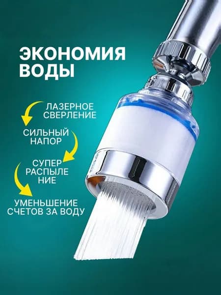 Фильтр для воды для кухни дачи водосберегающий и сменные картриджи