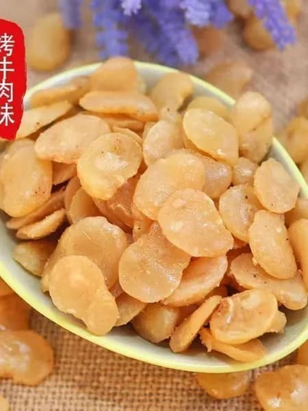 острые бобы, бобы со вкусом краба, жареные орехи