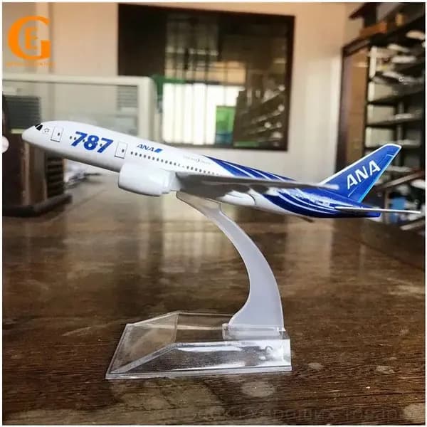 Премиуммодель лайнера Боинг 787 от JAL, качественный металлический самолет