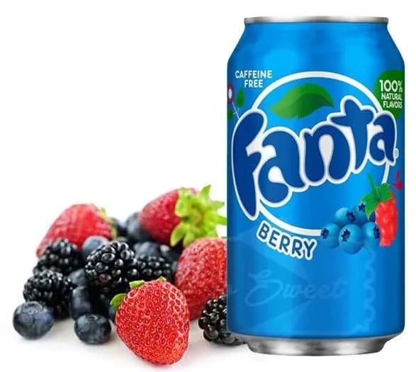 Fanta berry Ягоды 355ml США