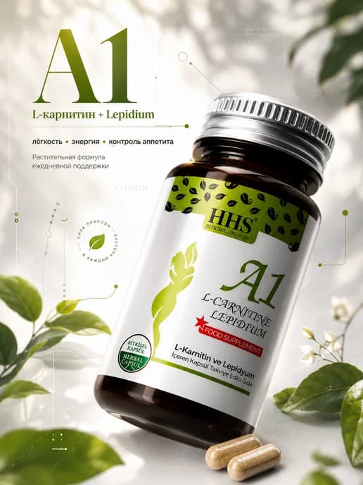 Капсулы для похудения жиросжигатель A1 с L-carnitine