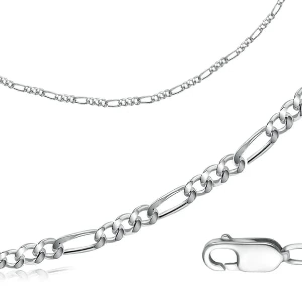 Pletnev Jewelry Браслет Серебро родированное 925 пробы, плетение Комбинированное