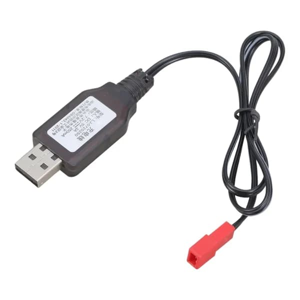 Зарядное устройство для литиевой батареи JST Plug 7.2V USB-шнур для зарядки удаленной игрушки-робота