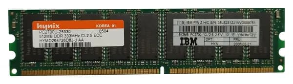 IBM Оперативная память DDR, 333 МГц, 1 x (HYMD264726D8J-J)