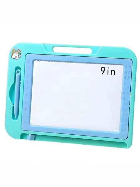 GJX LCD планшет для рисования для детей, Толстая основа для рисования, Прочный LCD планшет для детей, Зеленый