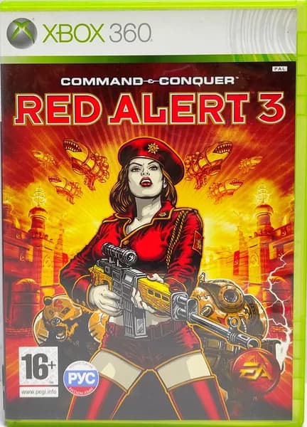 Red Alert 3 Полностью на русском Видеоигра на диске Xbox 360. Товар уцененный