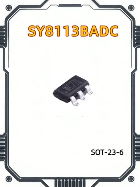 10шт. SY8113BADC, корпус SOT-23-6, синхронный понижающий DC-DC стабилизатор напряжения (IC)