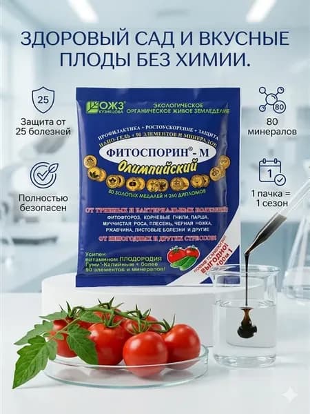 Фитоспорин паста фунгицид, защита от заморозков растений