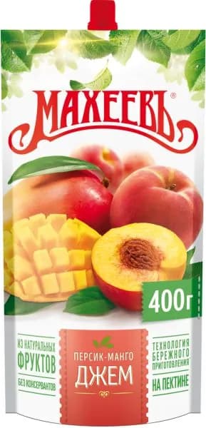 Махеевъ Джем Персик и Манго 400 г