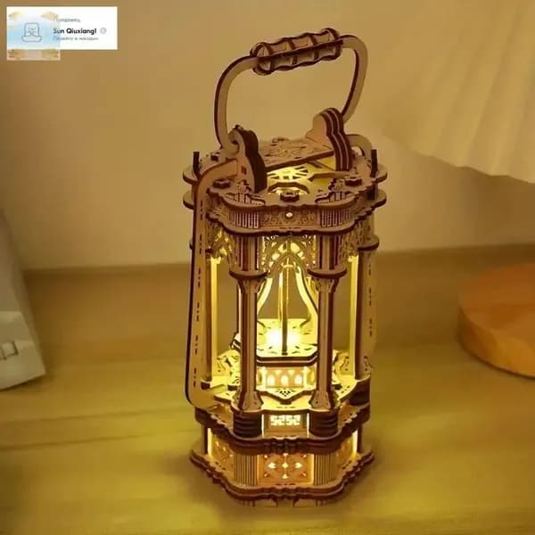 Ретро-таунские лампы DIY-подарки вручную