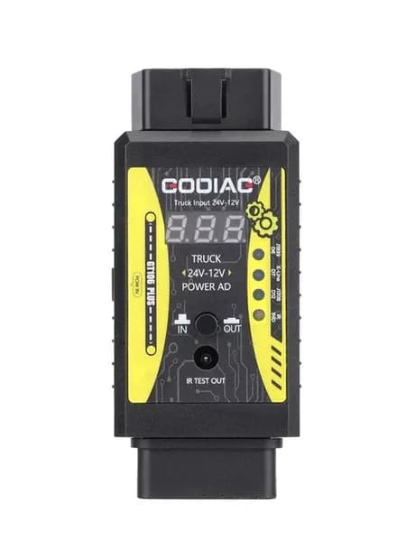 GT106 Plus Адаптер для тяжелых грузовиков с 24 В на 12 В