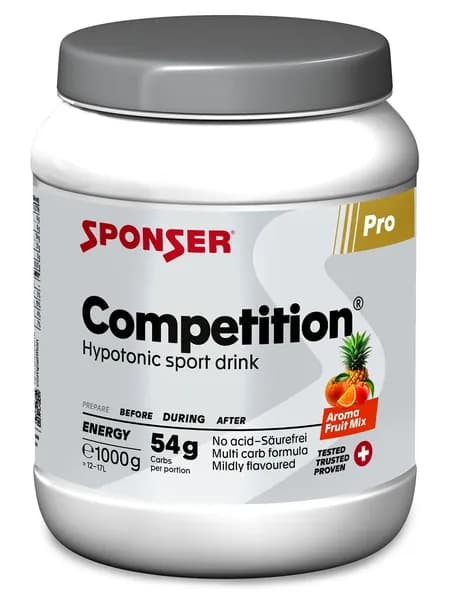 Sponser КОМПЕТИШН (1000г), вкус фруктовая смесь / Гипотонический напиток (COMPETITION)