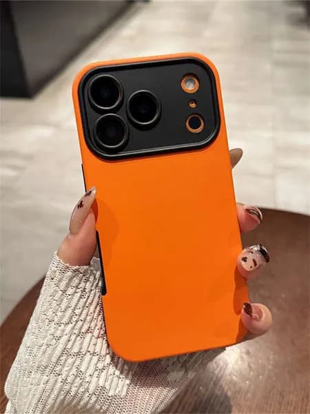 Чехол для iPhone 17 Pro Max / айфон 17 про макс, матовая кожа, Защитный чехол для мобильных телефонов