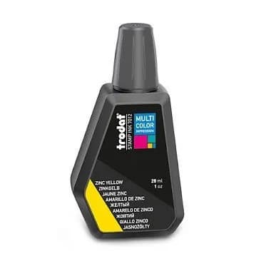 Штемпельная краска Trodat Multi Color, 28 мл, цвет ЖЕЛТЫЙ