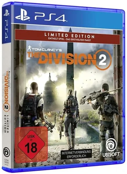 Игра Tom Clancy's The Division 2 Limited Edition (PlayStation 4, Английская версия)