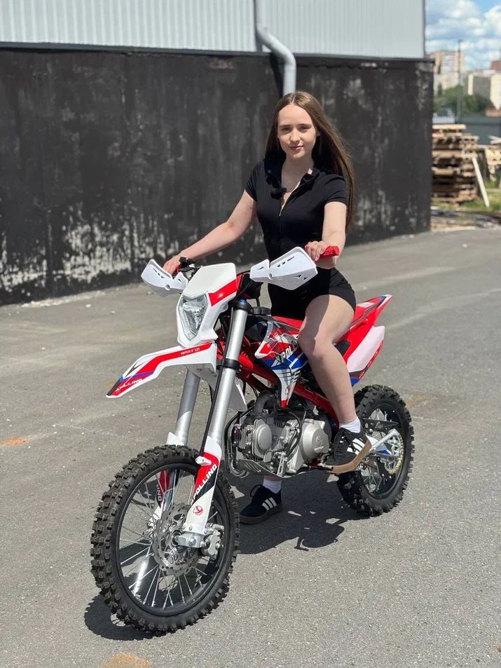 Питбайк APOLLINO 125 17/14 Красный
