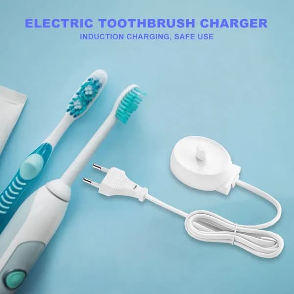 Зарядное устройство для электрической зубной щётки Braun Oral-B модели 3757, 220 240 В, евророзетка, белый цвет