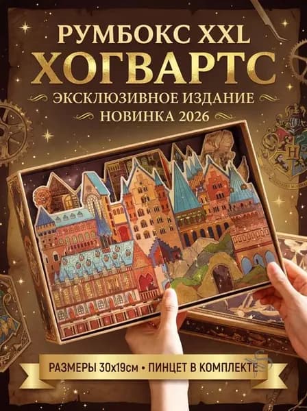Румбокс-антистресс Хогвартс XXL/ Эксклюзивное издание