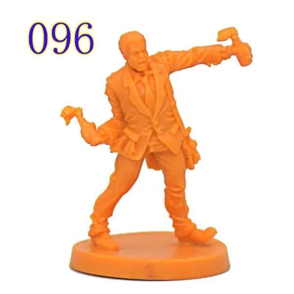 TRPG настольная игра Выжившие миниатюры Zombicide Второе Издание,Dale Carol Pinkie Clerk Bagby Hudson Эксклюзивные фигурки с Kickstarter