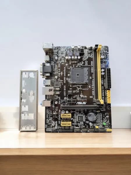 Материнская плата microATX Socket AM1 AM1M-A. Товар уцененный