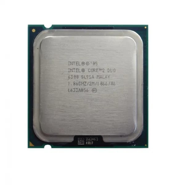 процессор сокет 775 Core2Duo E6300 1,86/2/1066 SL9SA, oem
