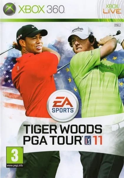 Игра Tiger Woods PGA Tour 11 Xbox 360 Диск