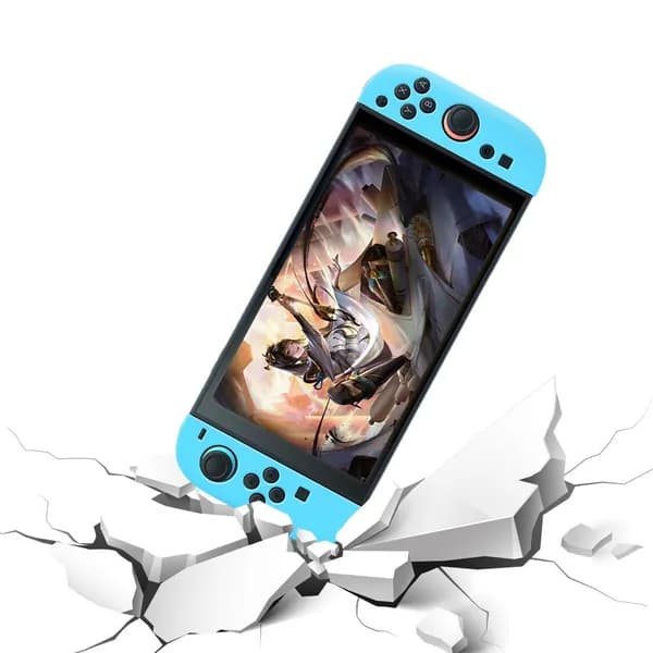 Силиконовый чехол для контроллеров Nintendo Switch 2, с антискользящей текстурой и полной защитой