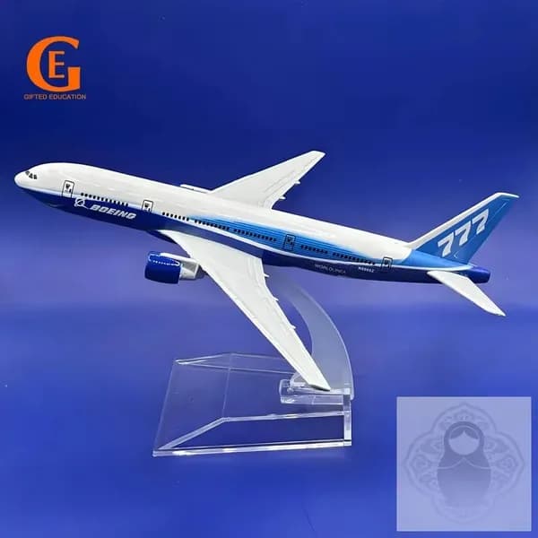 Металлическая Модель Самолета Боинг 777, Авиакомпания Boeing 777