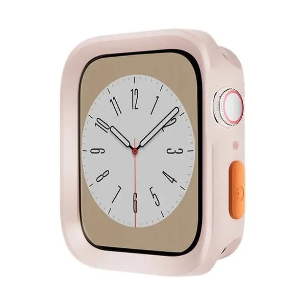 Сладкий мягкий силиконовый корпус 9 8 7 6 SE 5 для Apple Watch, женский бампер Iwatch Ultra 49 мм 45 мм 41 мм 44 мм