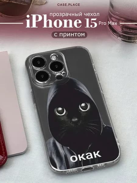 Чехол на iPhone 15 Pro Max мем