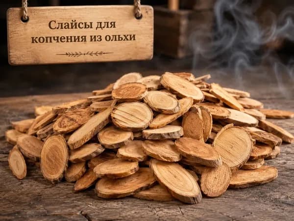 Слайсы для копчения ( ольха )