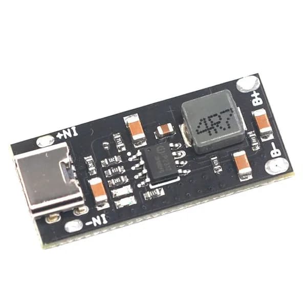 Плата зарядки Li-Po аккумуляторов 3 А, USB Type-C вход, 4,2 В выход