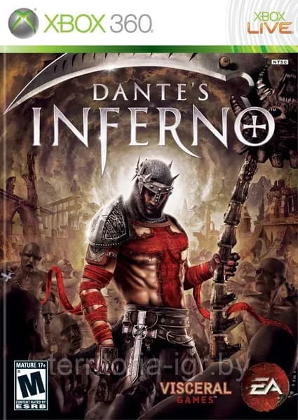 Xbox 360 игра Dante's Inferno