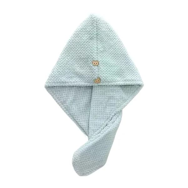 Густой впитывающий шампунь и сухое полотенце для волос