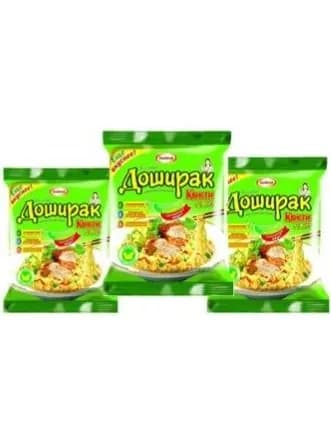 Лапша Доширак Квисти со вкусом курицы ,3шт по 70гр.